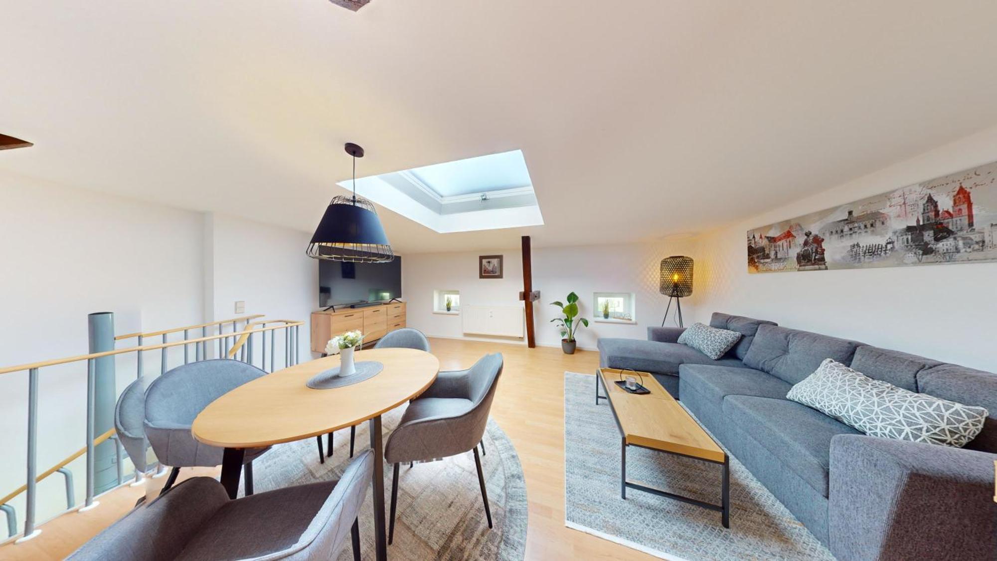 Sweethome - Luxus Apartment Auf 2 Etagen Magdeburg Eksteriør billede