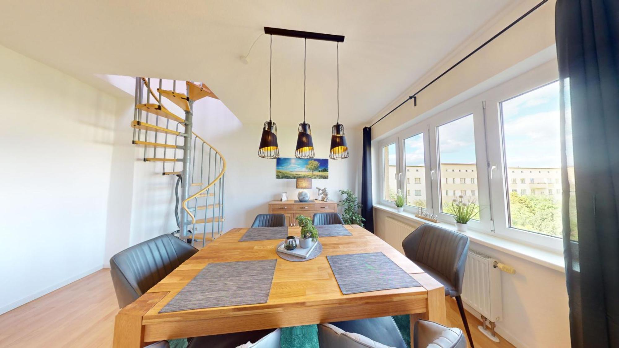 Sweethome - Luxus Apartment Auf 2 Etagen Magdeburg Eksteriør billede